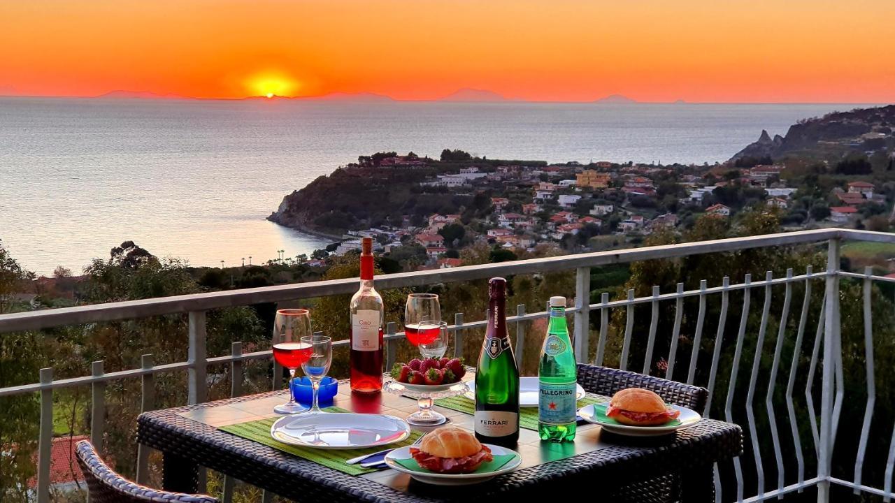 Naturamare Apartments - Piscina Idromassaggio Con Vista Mare Aperta Fino Alle Ore 22-00 Capo Vaticano Exteriér fotografie
