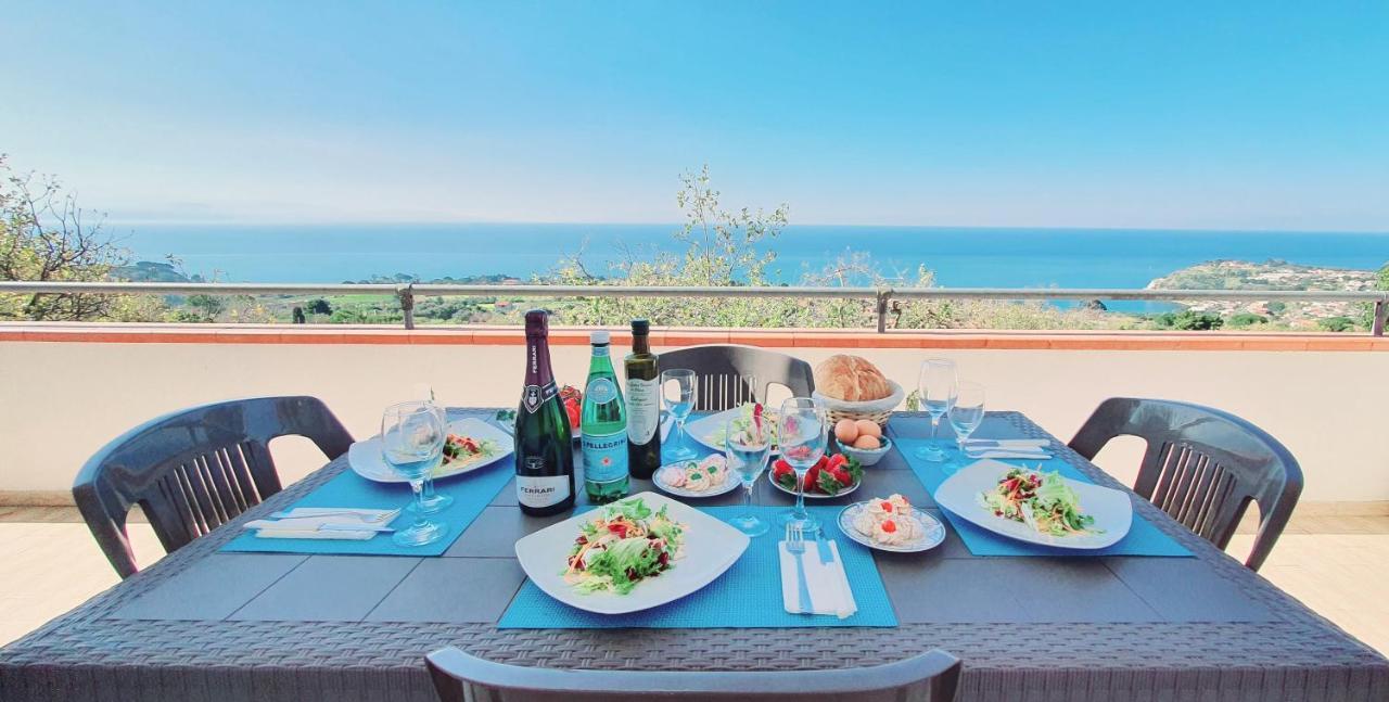 Naturamare Apartments - Piscina Idromassaggio Con Vista Mare Aperta Fino Alle Ore 22-00 Capo Vaticano Exteriér fotografie