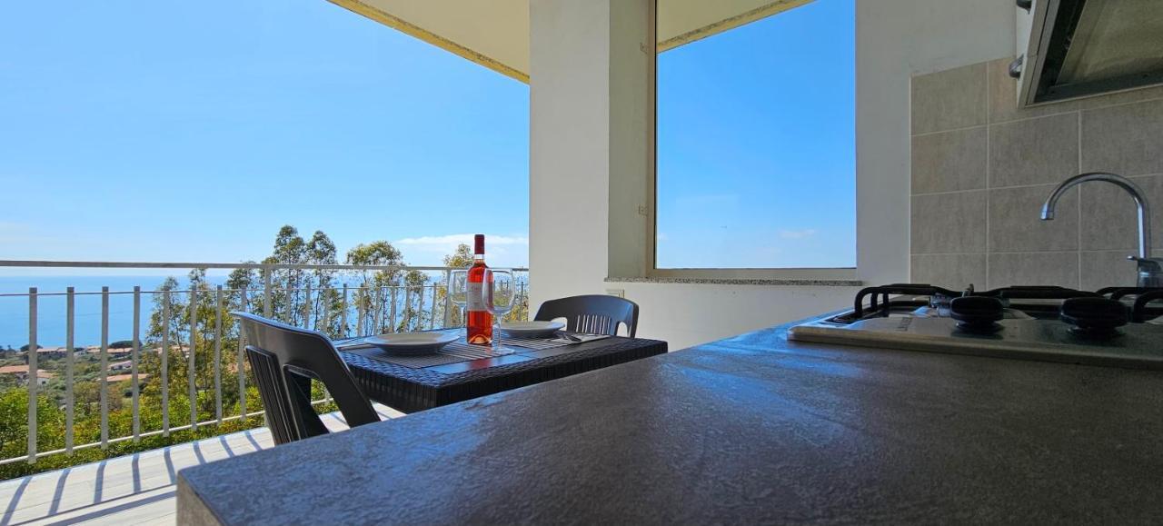 Naturamare Apartments - Piscina Idromassaggio Con Vista Mare Aperta Fino Alle Ore 22-00 Capo Vaticano Exteriér fotografie