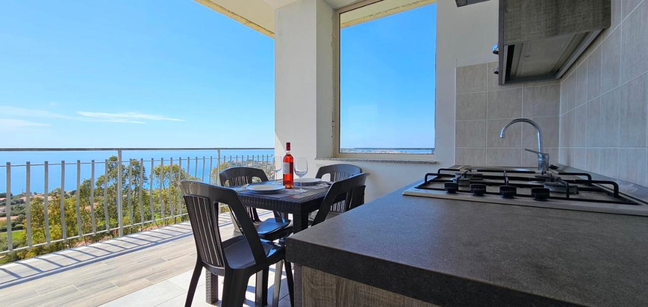 Naturamare Apartments - Piscina Idromassaggio Con Vista Mare Aperta Fino Alle Ore 22-00 Capo Vaticano Exteriér fotografie